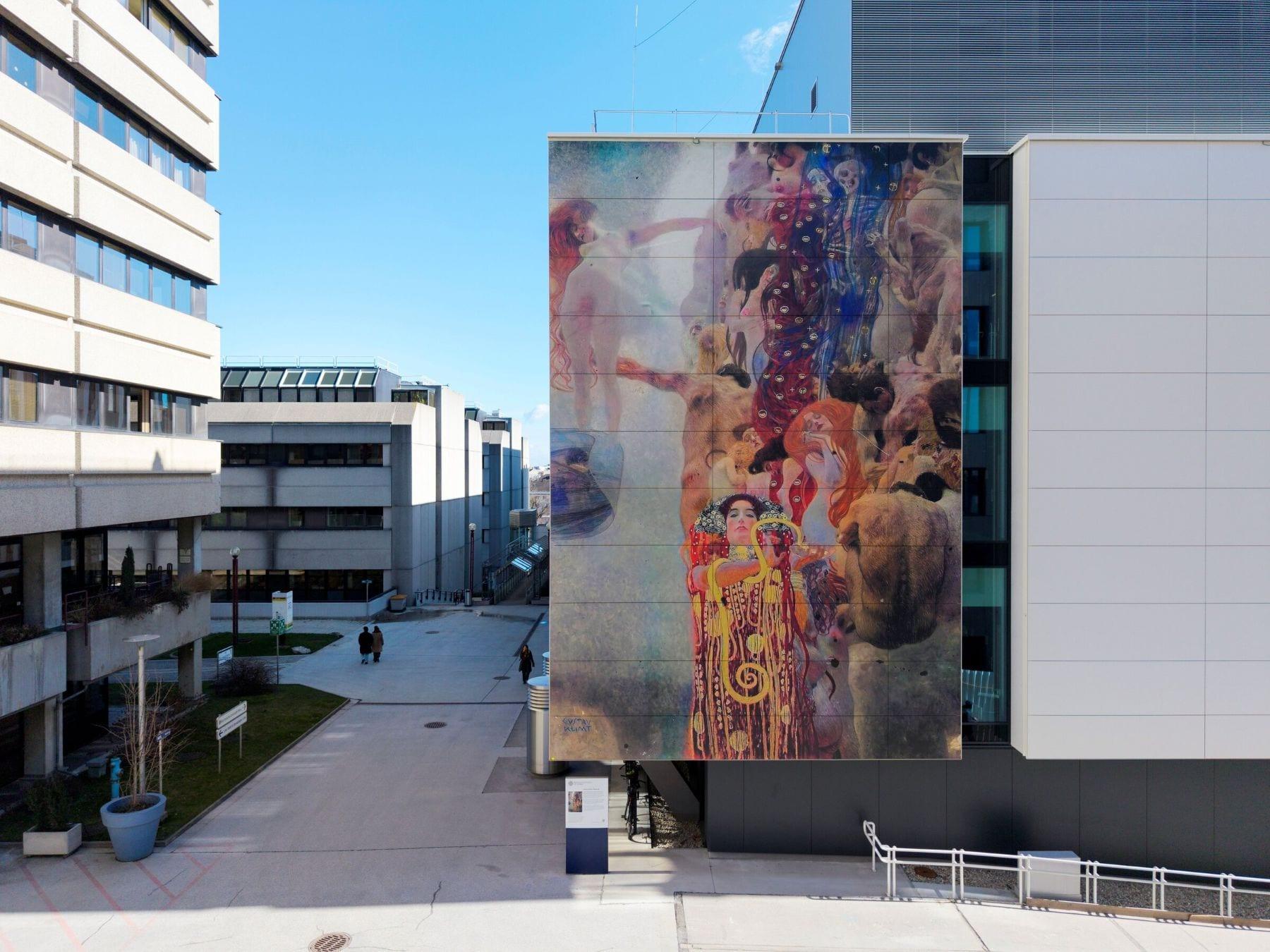Klimt façade — MedUni Vienna